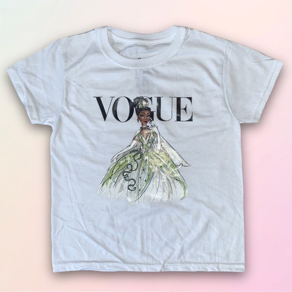 Custom, VOGUE, Princess Graphic Tee, Youth Small